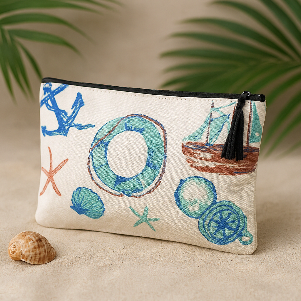 Bolsa com fecho Âncoras