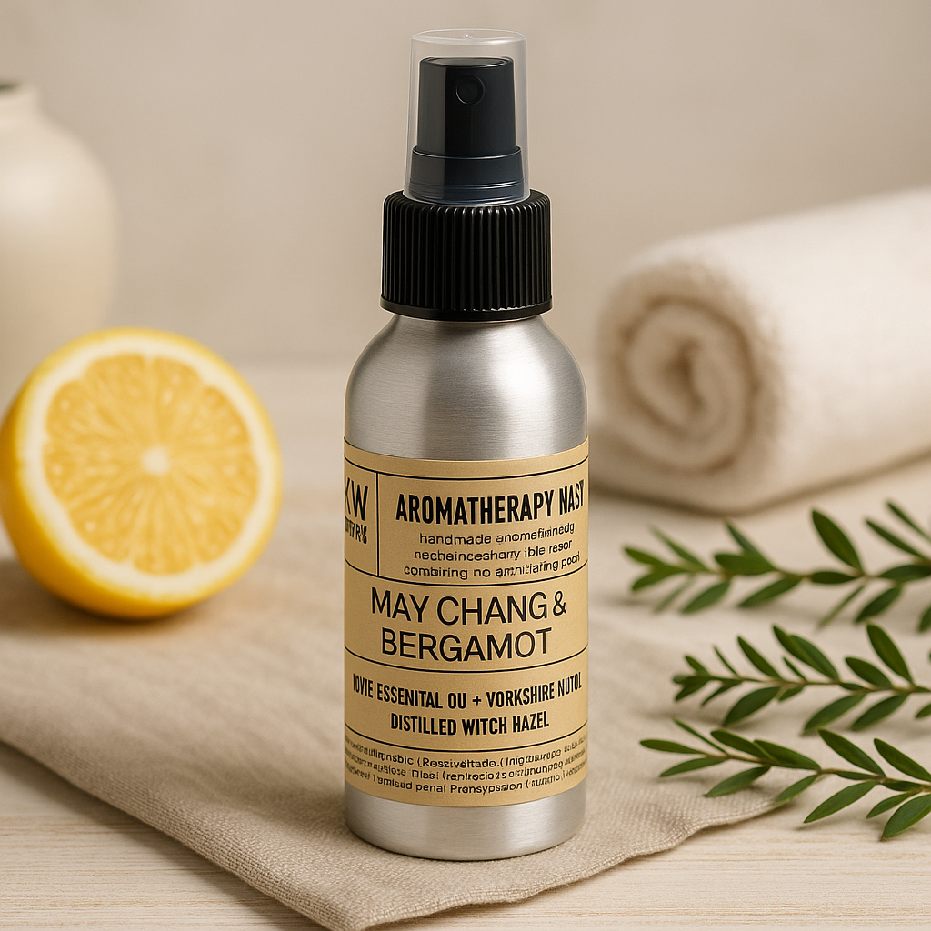 Eterisk olja rumsspray May Chang Bergamot 100ml