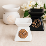 Keramická aromalampa, styl Yin Yang z terakoty