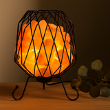 Himalajan vaaleanpunainen suolakivilyhty hiiligrilli 3kg