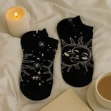 Lavkuttede sokker Sol og Måne 7.5-11.5
