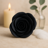 Handgemachte Seifenblumen - Med Rose - Schwarz