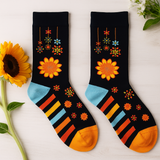 Calzini Mandala Fiori Piccoli Medi
