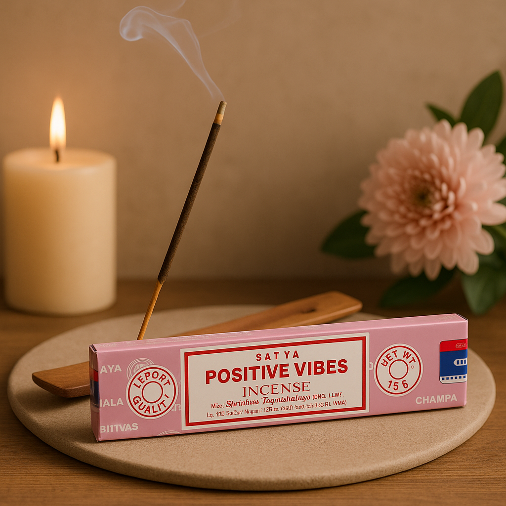 Bastoncini di Incenso Vibrazioni Positive 15g Satya