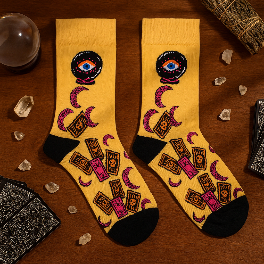 Tarot Socks Medium-Large Tarot Cards