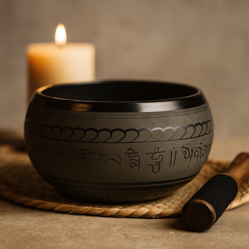 Bol cântător cu design Buddha