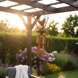 Bambusový zvonkohra kokosový drak