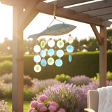 2dílná sada korálků akvamarínové rybí rytiny Copis kapka