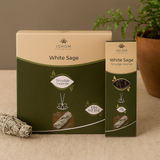 Ishom White Sage Incense Sticks for Cleansing