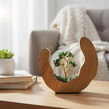 Πράσινο Κρύσταλλο Δεντρό Αβεντουρίνης Ξύλο Μάνγκο 60 Τσιπς