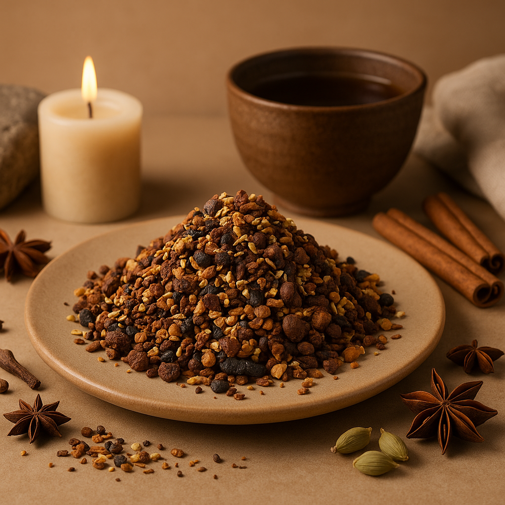 Organik Sıcak Çikolatalı Chai Çayı Gevşek Karışım 1kg