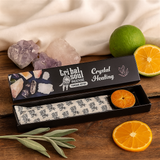 Bastoncini di Incenso con Bruciatore Cristallo Guarigione Tribale Anima