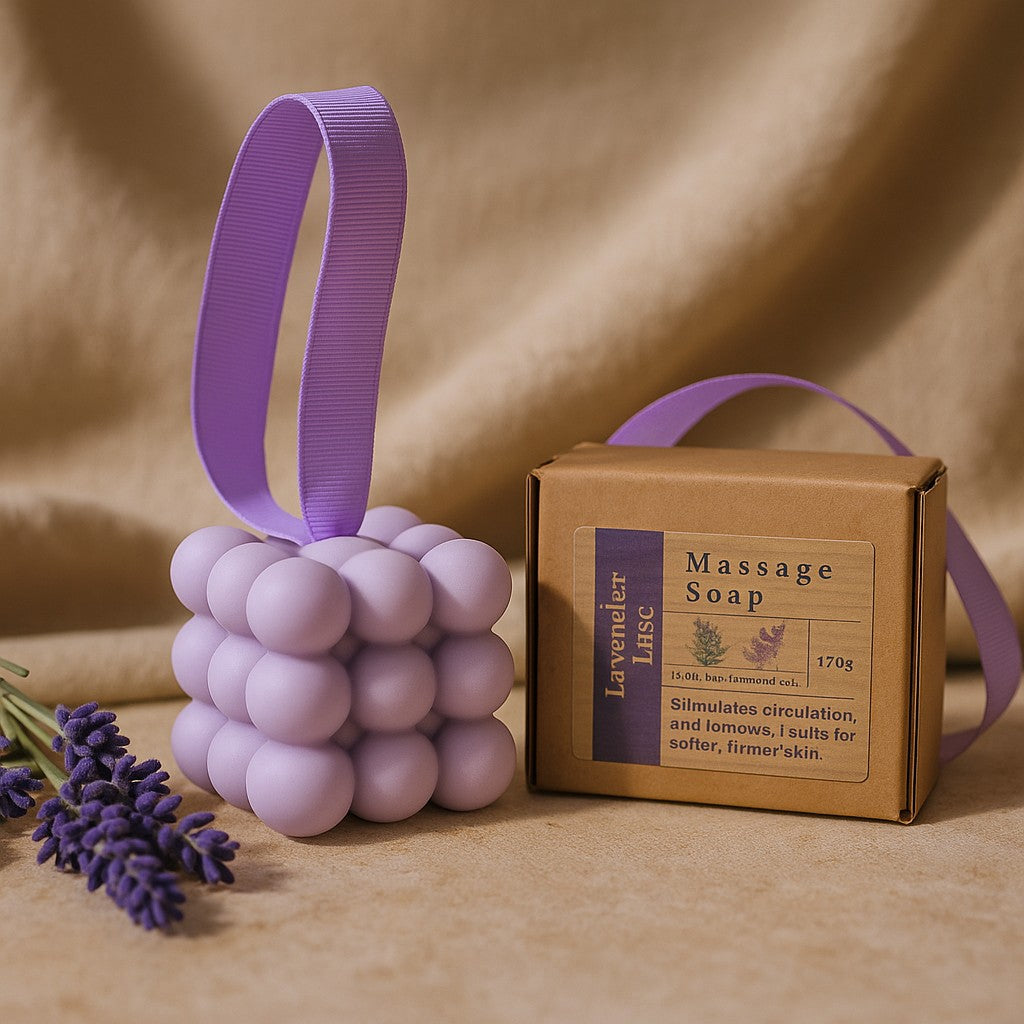 Massage Soap, Lavender and Lilac