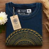 XLarge Stone Washed T-Shirt - Chakra - Blau