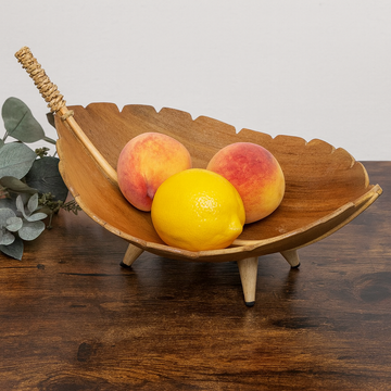 Fruit Bowl Coconut Leaf Large Natural
