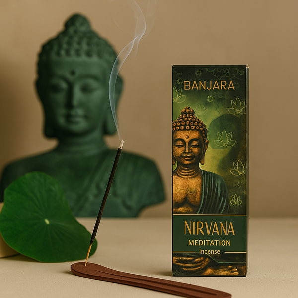 Meditativní vonné tyčinky Banjara Buddha Nirvana