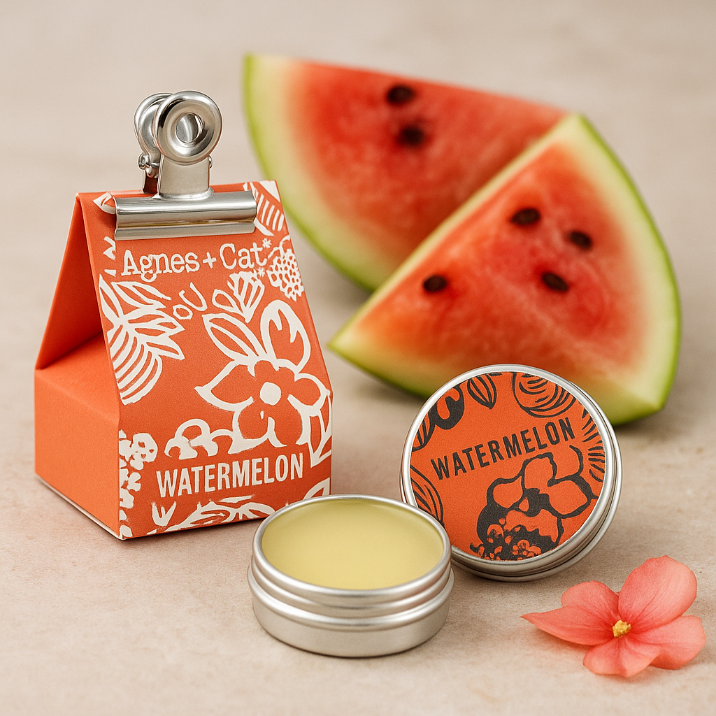 Watermelon Lip Balm Vegan Hydrating Formula