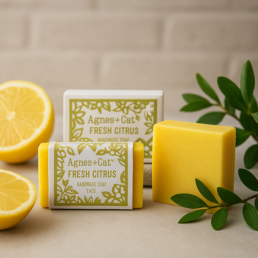 Citrus Handgjord Tvål 140g