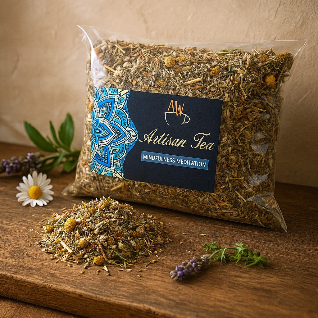 Handgemachter Tee zur Achtsamkeitsmeditation, 1 kg