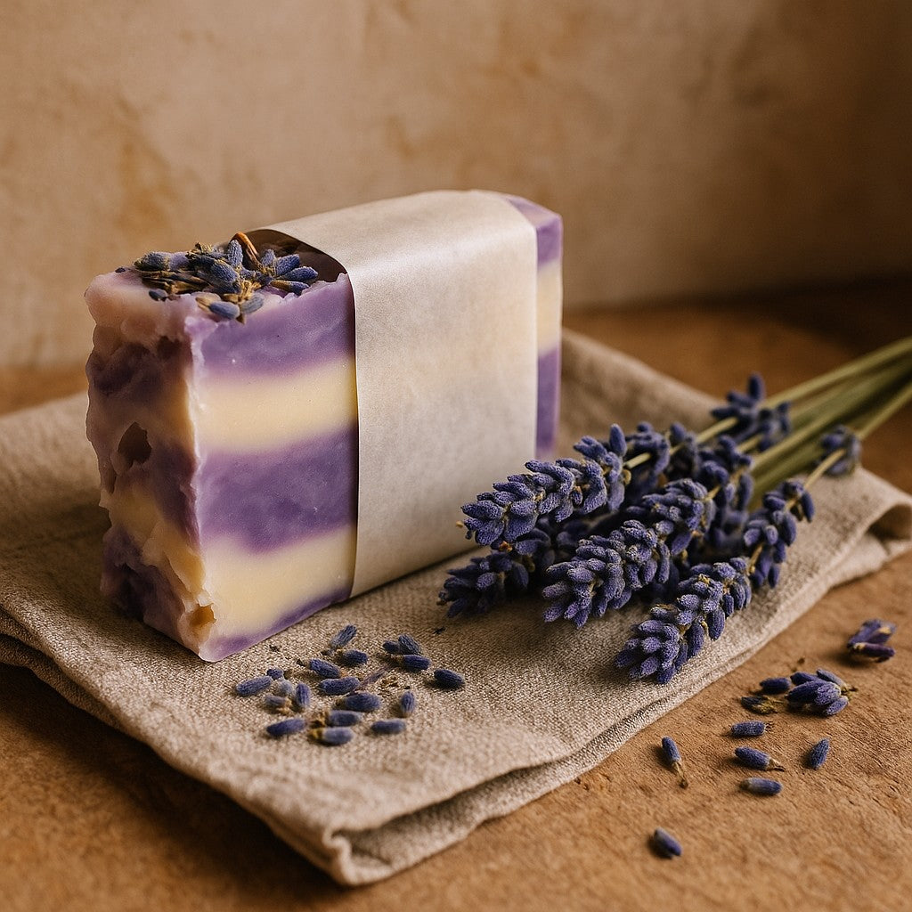 Lavender Olive Oil Soap Bar, 100g