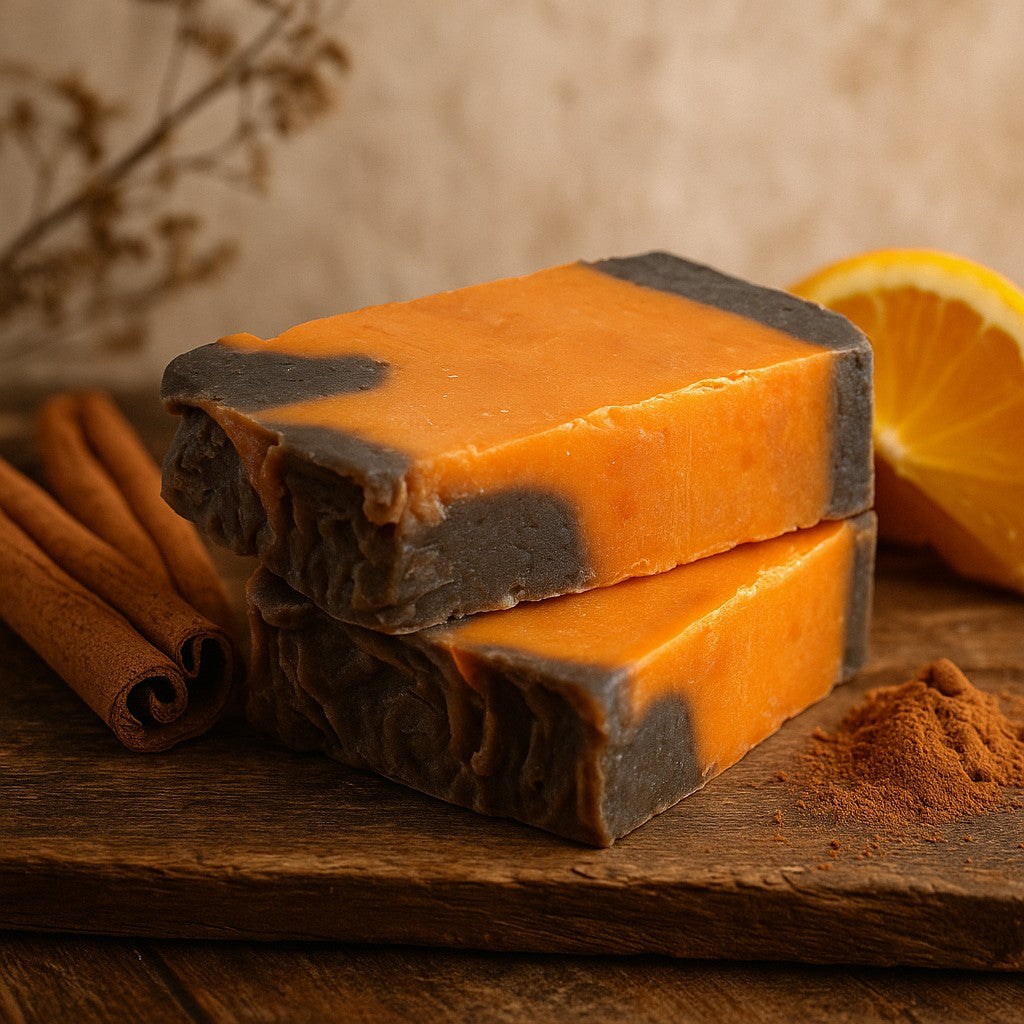 Olive Oil Soap Bar - Cinnamon Orange 100g