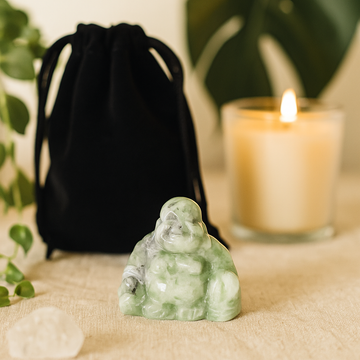 Jade Buddha – 35x40x23mm