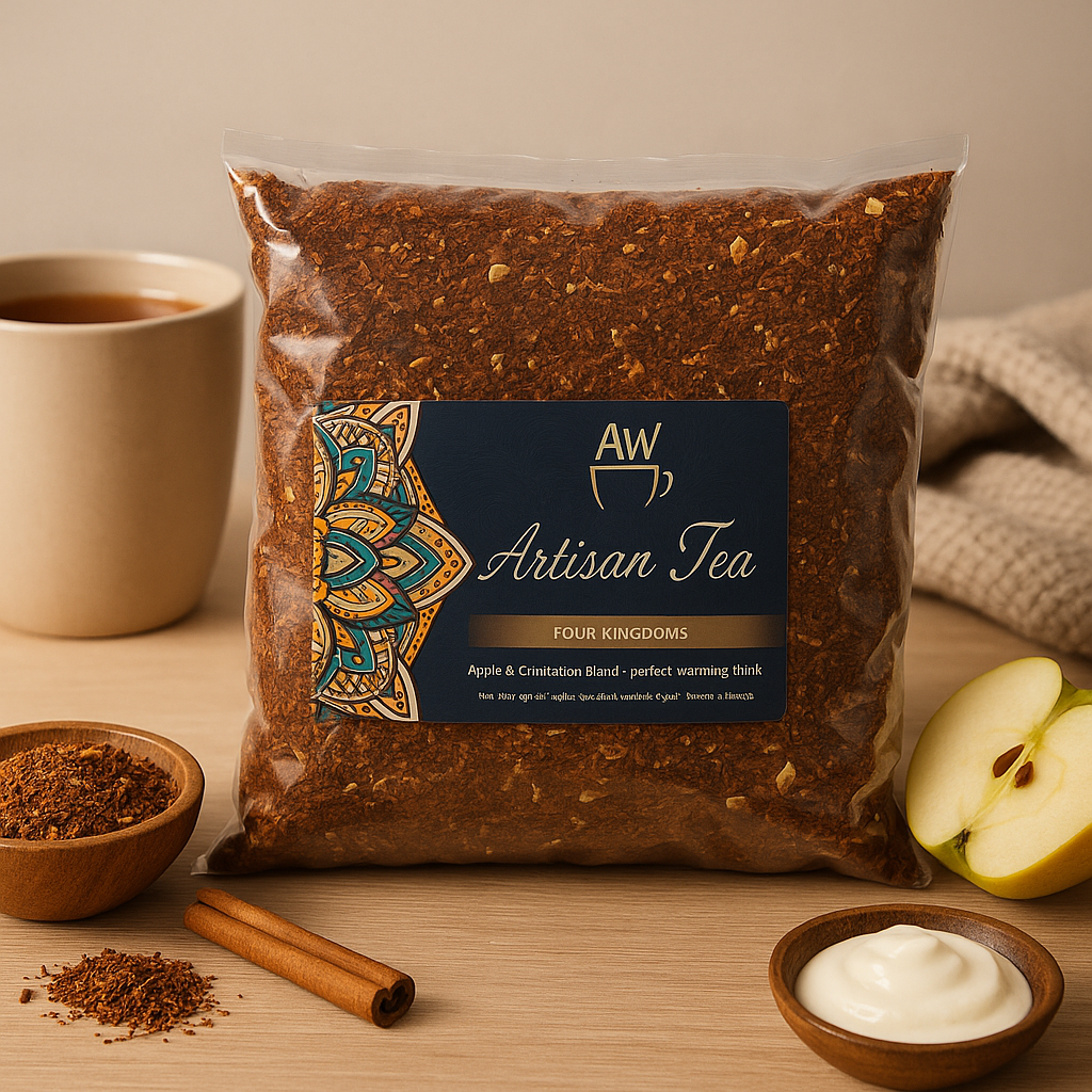 Rooibos Çayı Portakal Zencefil Yasemin Çayı Ekolojik Karışım