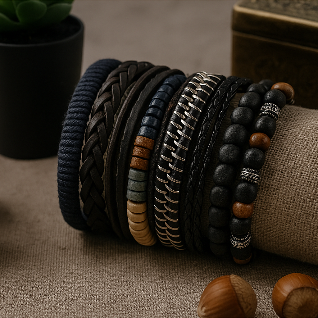 Armband-Sets für Herren – Moody &amp; Blue (sortiert)