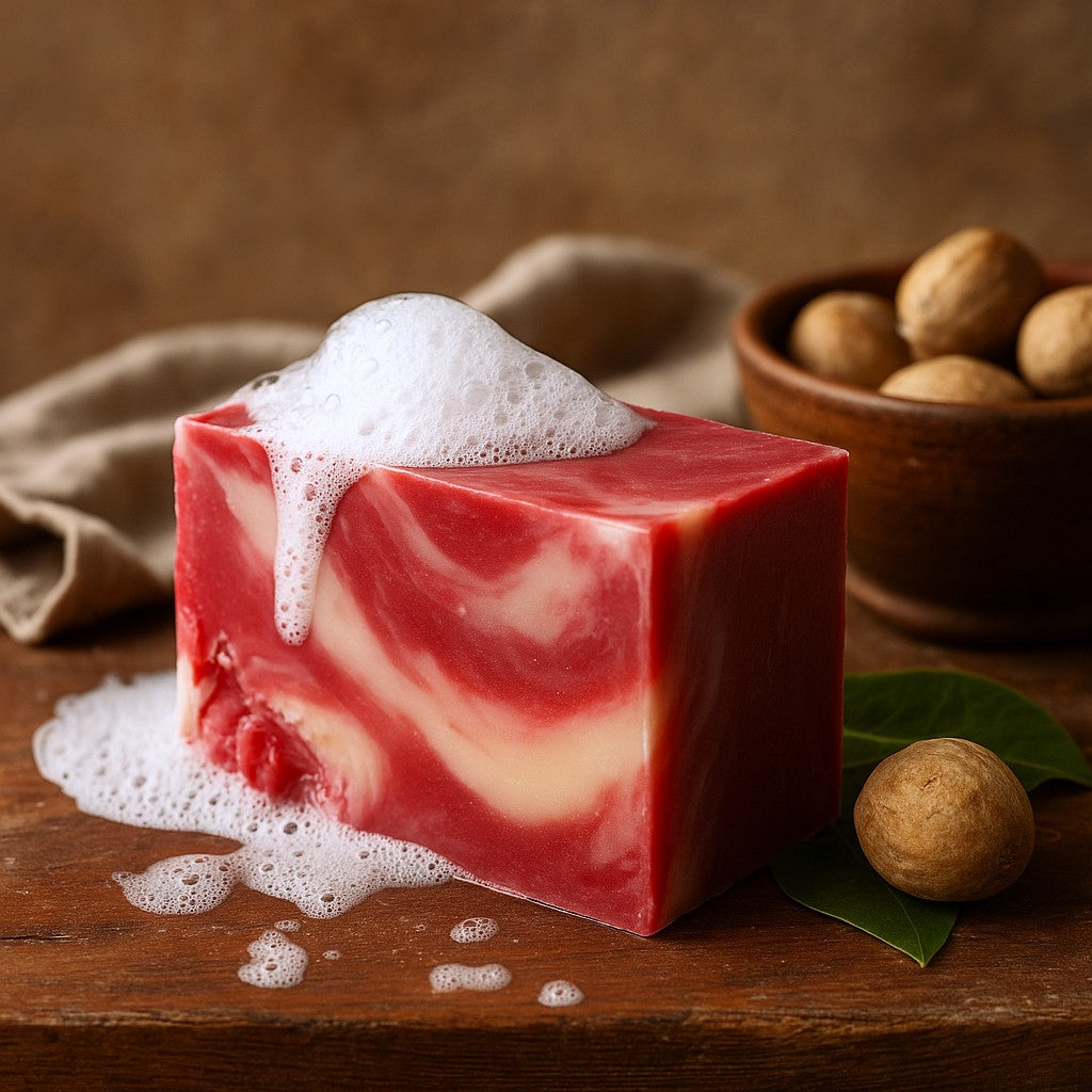Sapone in Barretta con Burro di Karité e Olio d'Oliva 100g