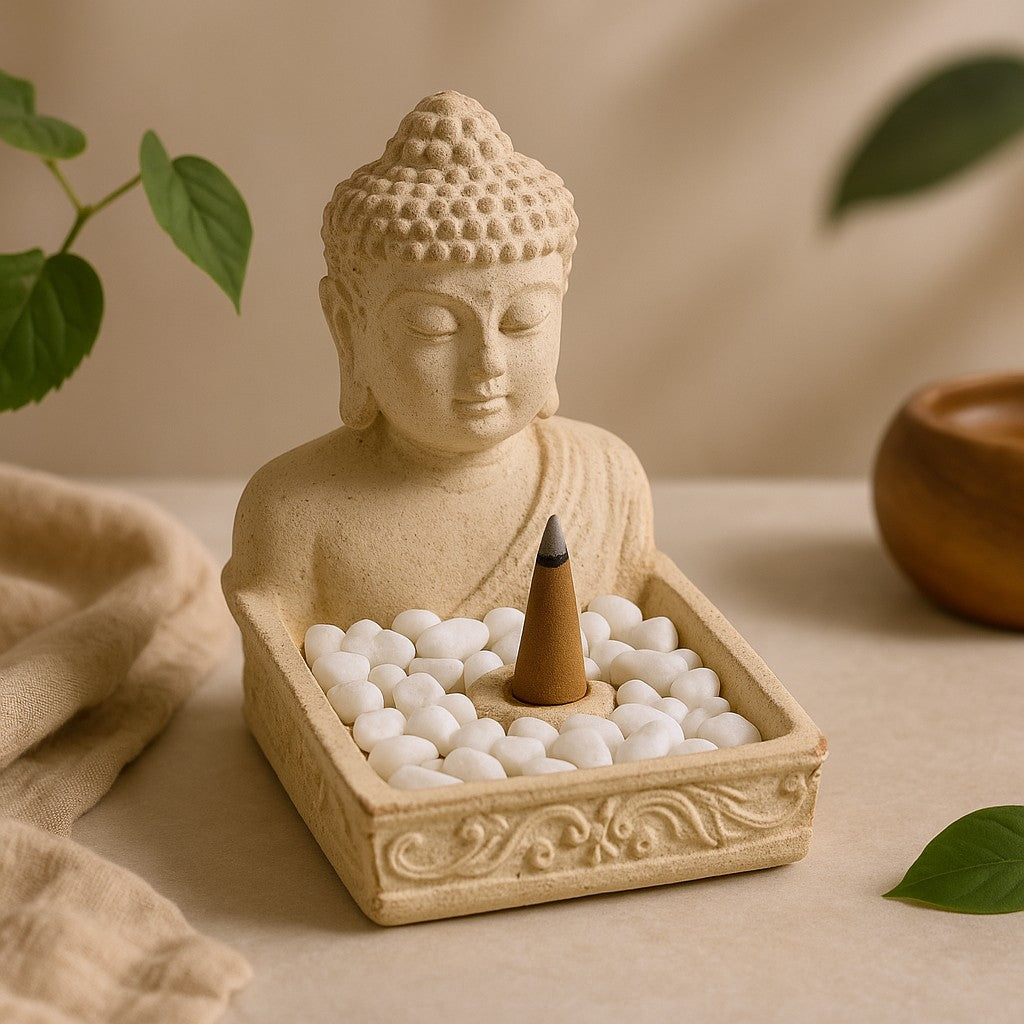 Bruciatore di Incenso Buddha Feng Shui