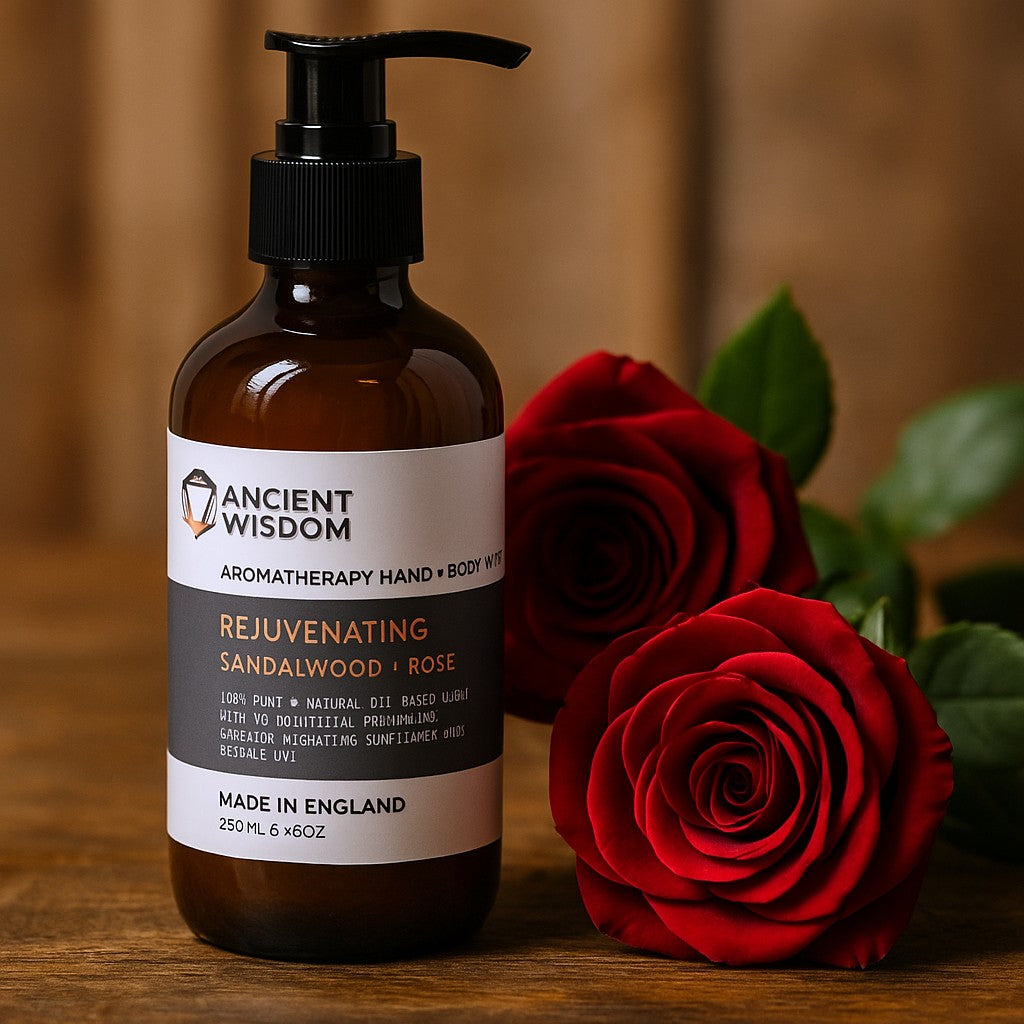 Sandelholz &amp; Rose Hand- und Körperwaschmittel 250ml