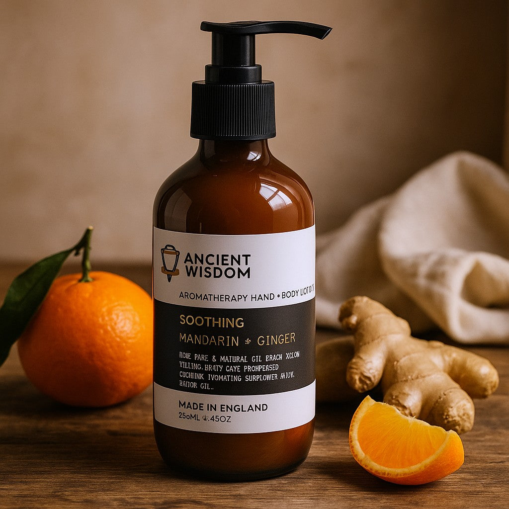 Hand- och kroppslotion Mandarin ingefära 250ml