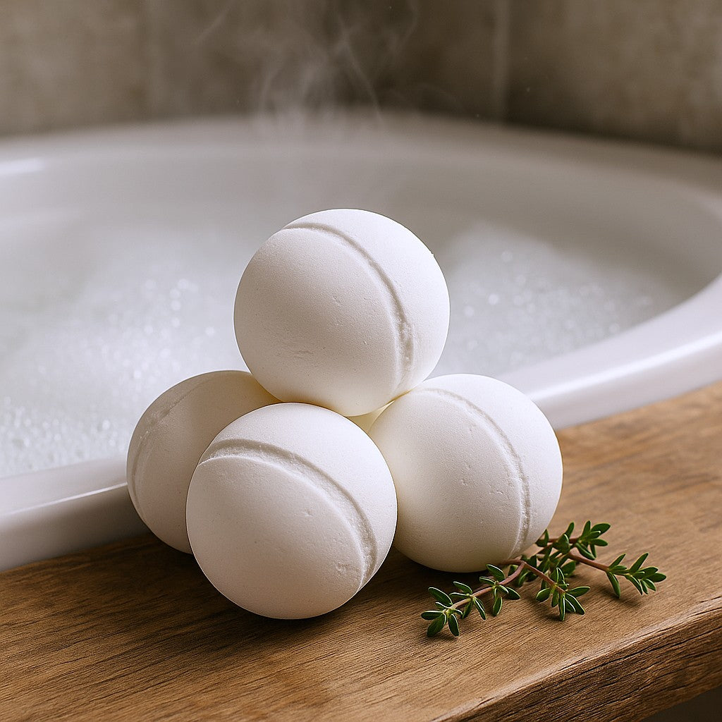 Bomba da bagno per aromaterapia raffreddore e influenza