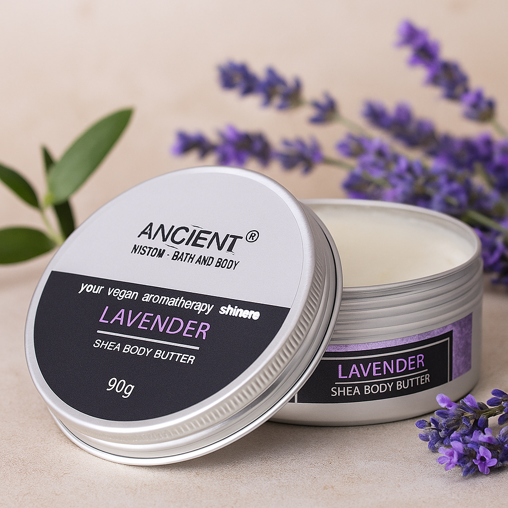 Manteca corporal de karité y lavanda, 90 g