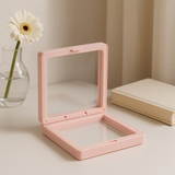 3D Ramka do wyświetlania unosząca się 11x11cm Różowa