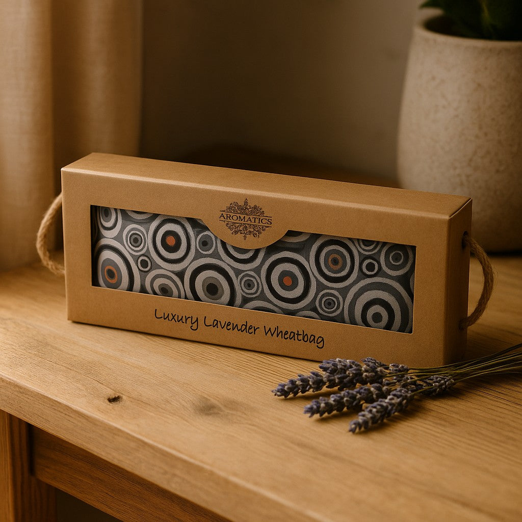 Lavendel Oogkussen Met Cadeaudoos, Illusie