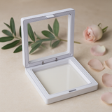 3D unosząca się membranowa ramka wyświetlacza 9x9cm biała