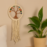 Dreamcatcher Macrame Tree of Life 12cm, 6 Pack