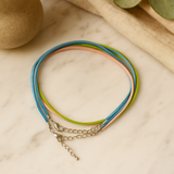 Necklace Cord Faux Suede With Clasp 55cm 2.5mm