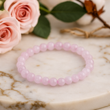 Rose Quartz Bracelet Crystal Gemstone
