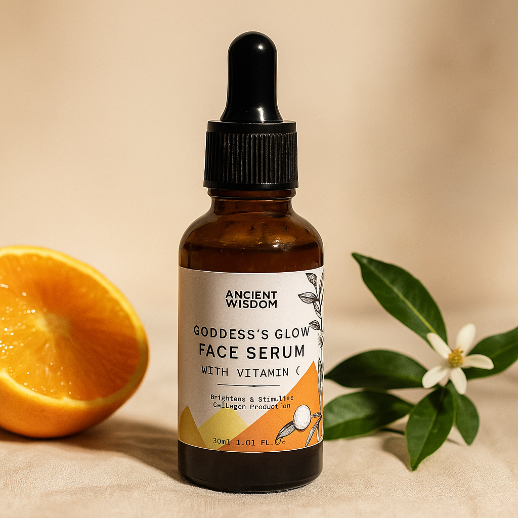 Sérum Facial de Vitamina C 30 mL, Brilho da Deusa