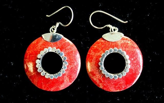 925 Silver Earrings - Do - nuts - SHAMTAM.COM