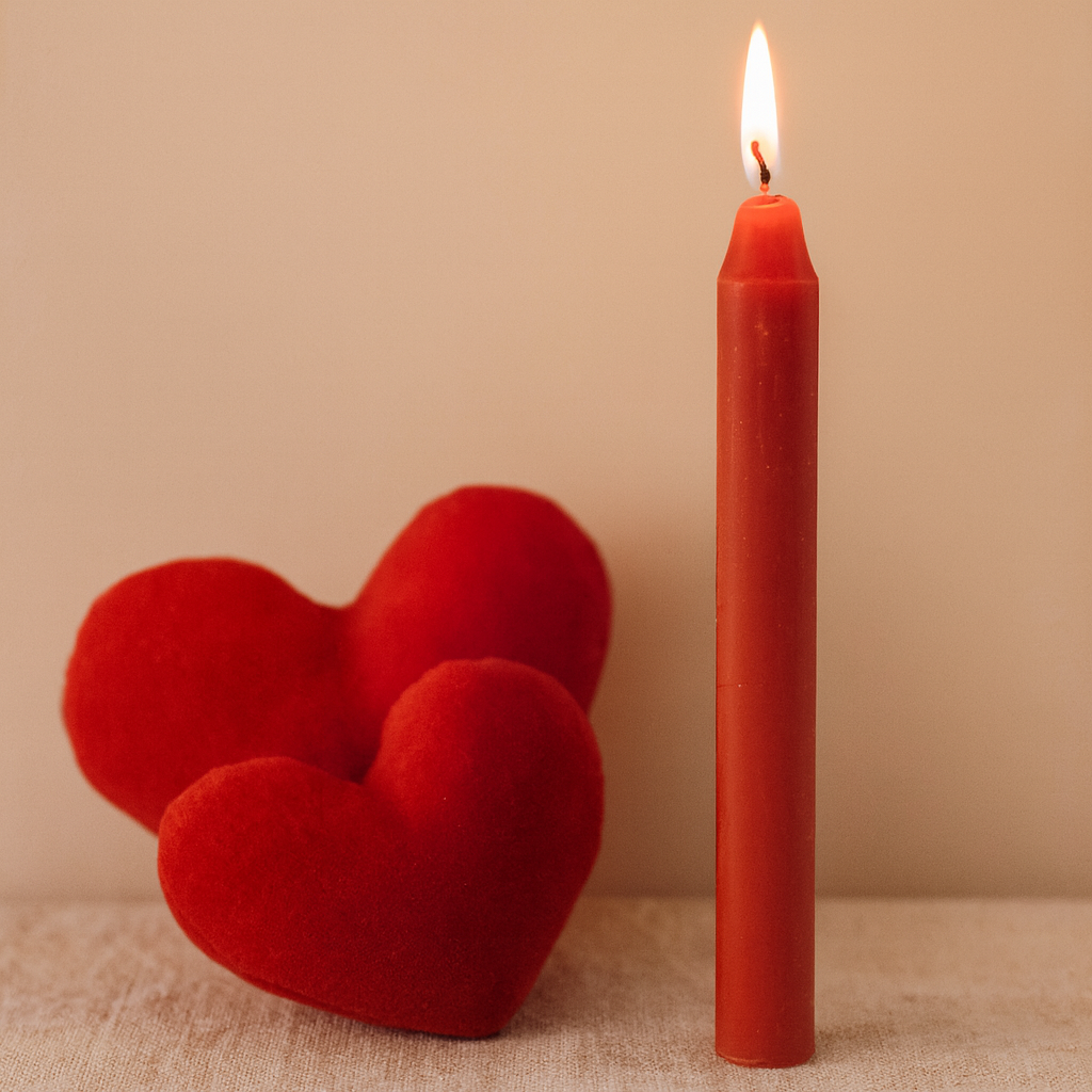 Szerelmi varázslat gyertyakészlet 10 darabos