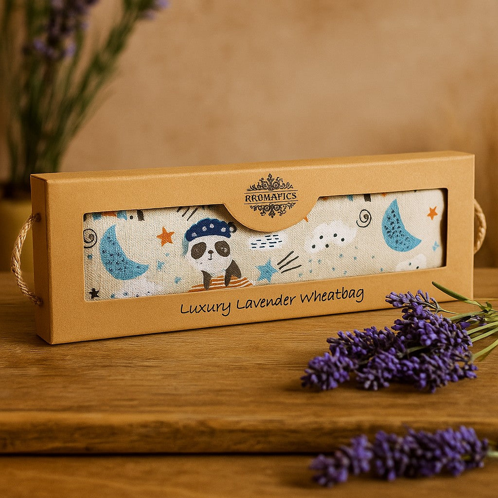 Lavendel Oogkussen Cadeaudoos Sleepy Panda