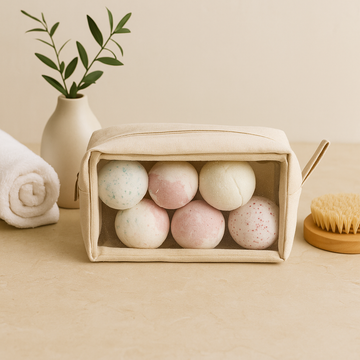 Toiletry Bag, Natural