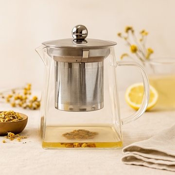 Tetera de vidrio con infusor, 350 ml