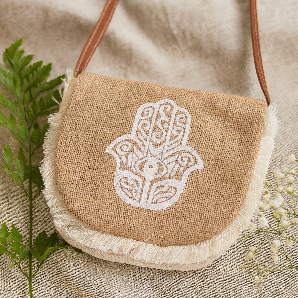 Frynseveske, Hamsa-trykk