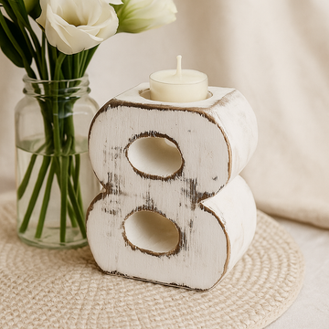 Wooden Birthday Number 8