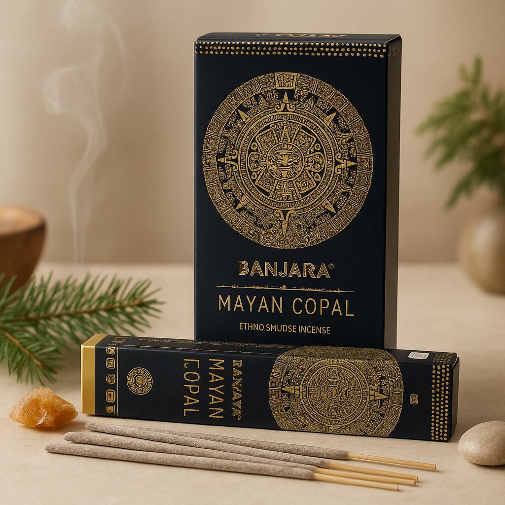 Copal füstölőpálcikák, 10 darabos csomag Banjara