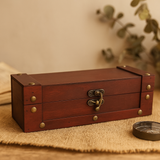 Dekorativ opbevaringskiste, tan